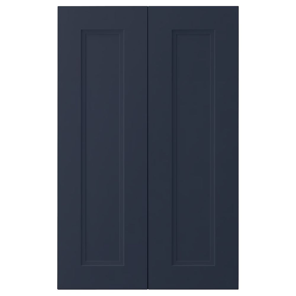 AXSTAD Дверца д/напольн углового шк, 2шт - матовая поверхность синий 26x80 см - фото 1