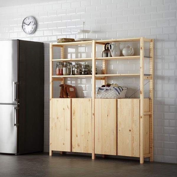 2 секции, полки/шкаф, сосна 174x30x179 см IKEA IVAR ИВАР 992.483.61 - фото 6
