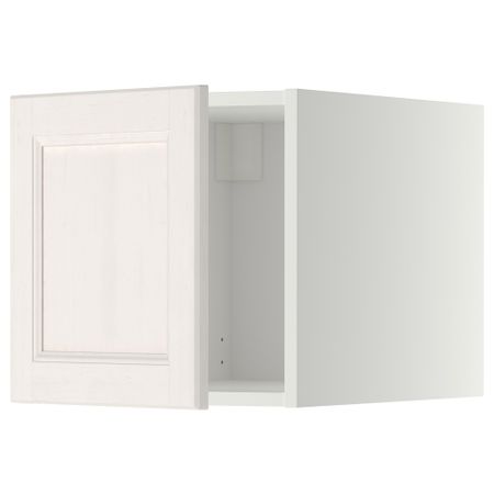 Верхний шкаф МЕТОД, белый, Лаксарби белый (40x40 см)