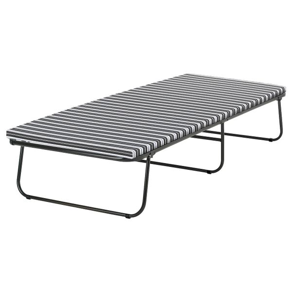 Дополнительная кровать, черный 80x195 см IKEA SYLLING СИЛЛИНГ 701.988.61 - фото 1