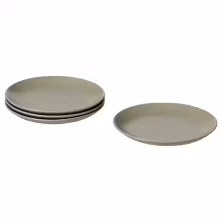 FÄRGKLAR Тарелка десертная - матовая поверхность зеленый 20 см