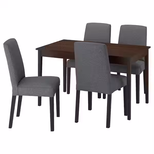 NÄSINGE НЭСИНГЕ / BERGMUND Стол и 4 стула - фото 1