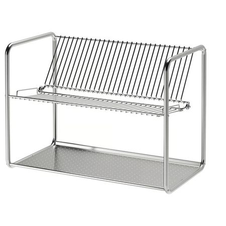 ORDNING Сушилка посудная - нержавеющ сталь 50x27x36 см