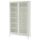 Шкаф-витрина, белый 118x203 см IKEA REGISSÖR РЕЖИССЁР 203.623.40