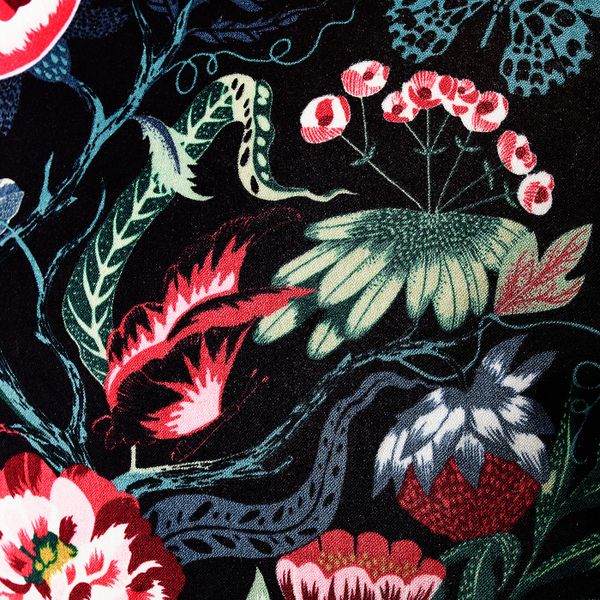 Подушка, черный/разноцветный 50x50 см IKEA SARALENA САРАЛЕНА 804.175.75 - фото 3