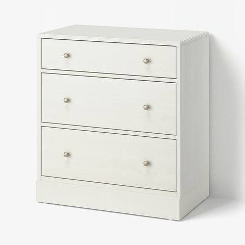 HAVSTA Комод с 3 ящиками - белый 81x47x89 см