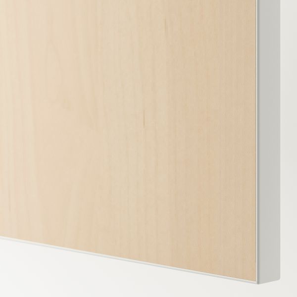 Фронтальная панель ящика, береза 80x20 см IKEA СКРОВА 403.860.43 - схема-чертеж с размерами