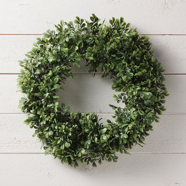 Искусственный венок, для дома, улицы самшит 45 см IKEA SMYCKA СМИККА 904.685.31 - схема-чертеж с размерами