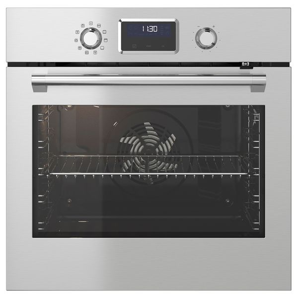 Духовка с горячим обдувом, нержавеющая сталь IKEA SMAKSAK СМАКСАК 304.116.89 - фото 1