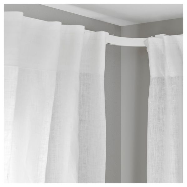 Угловое соединение для одинарной шины ВИДГА, белый - фото 5