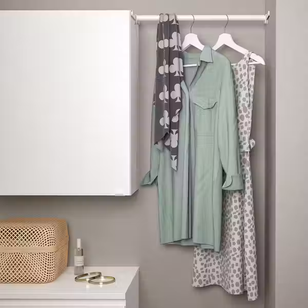 ENHET Раздвижная штанга - белый 60-100 см - фото 2