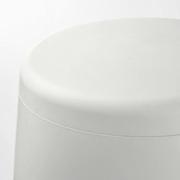 Ведро с откидной крышкой, белый 12 л IKEA SNÄPP СНЭПП 303.754.84 - схема-чертеж с размерами