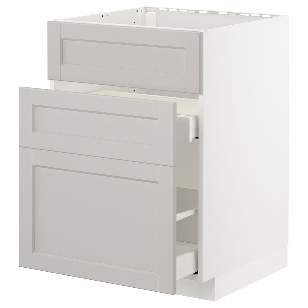 IKEA, вид спереди - схема-чертеж с размерами
