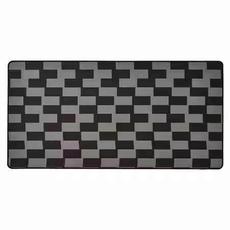 BLÅSKATA БЛОСКАТА Игровой коврик для мыши - чёрный/серый с рисунком 40x80 см