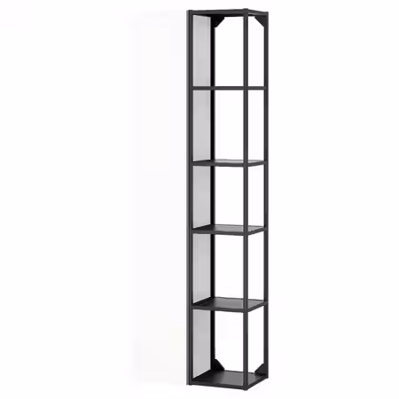 ENHET Комбинация д/хранения - антрацит/белый 60x32x180 см