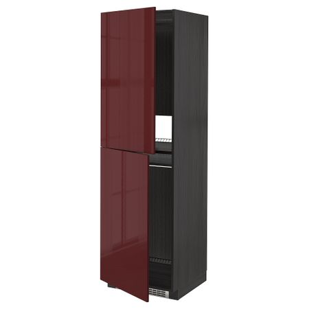 Высокий шкаф для холодильник, морозильник, 60x60x200 cm IKEA METOD МЕТОД 693.281.42