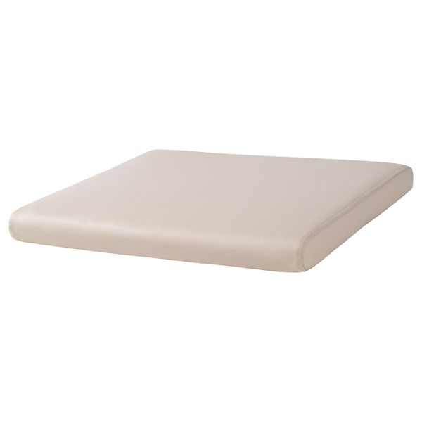 Подушка-сиденье на табурет для ног, Кимстад бежевый IKEA ПОЭНГ 803.372.96 - схема-чертеж с размерами