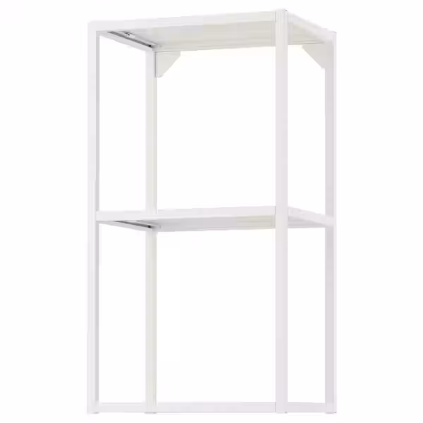 ENHET Навесной каркас с полками - белый 40x30x75 см - фото 1