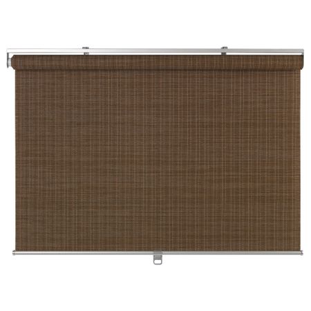Рулонная штора БУСКТОФФЕЛЬ, темно-коричневый