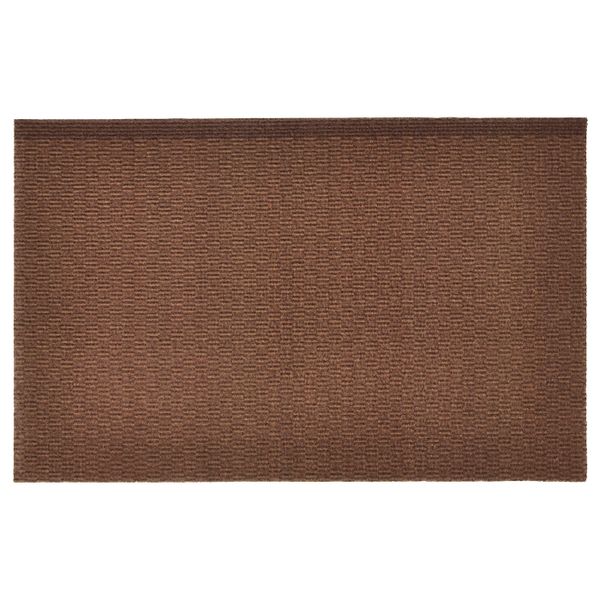 Придверный коврик для дома, коричневый 35x55 см IKEA KLAMPENBORG КЛАМПЕНБОРГ 605.001.13 - фото 1