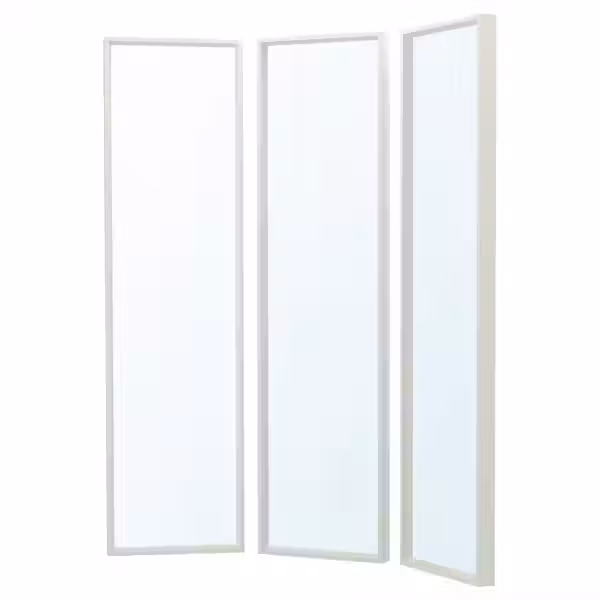 NISSEDAL Комбинация зеркал - белый 130x150 см - фото 1