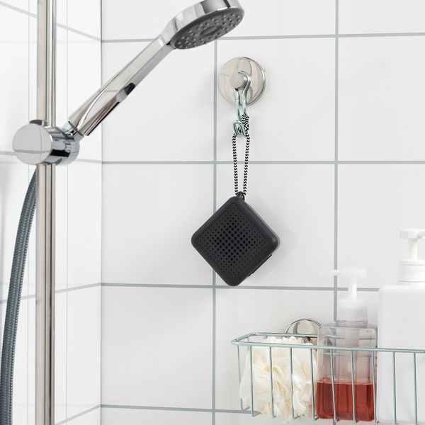 Портативный динамик bluetooth, водонепроницаемый, черный IKEA VAPPEBY 405.225.83 - фото 6