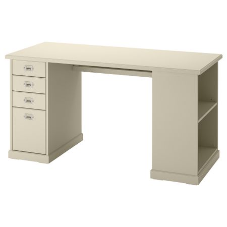Письменный стол, бежевый, 140x60 см IKEA VEBJÖRN ВЕБЬЁРН 604.608.38