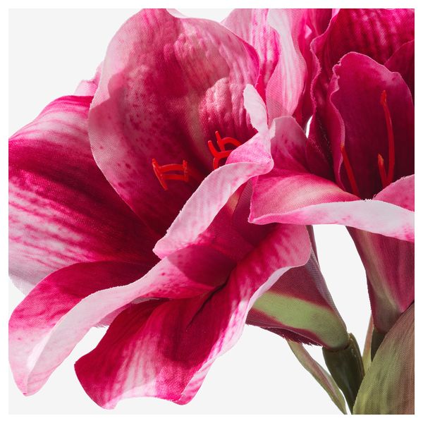 Искусственное растение в горшке ФЕЙКА, Амариллис розовый (12 см) - фото 3