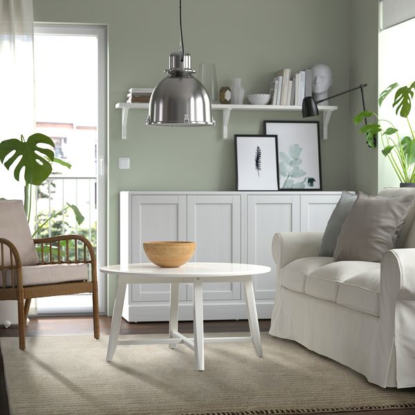 Ковер, длинный ворс, белый, бежевый, 170x240 см IKEA TÅGSPÅR 105.763.51 - фото 4