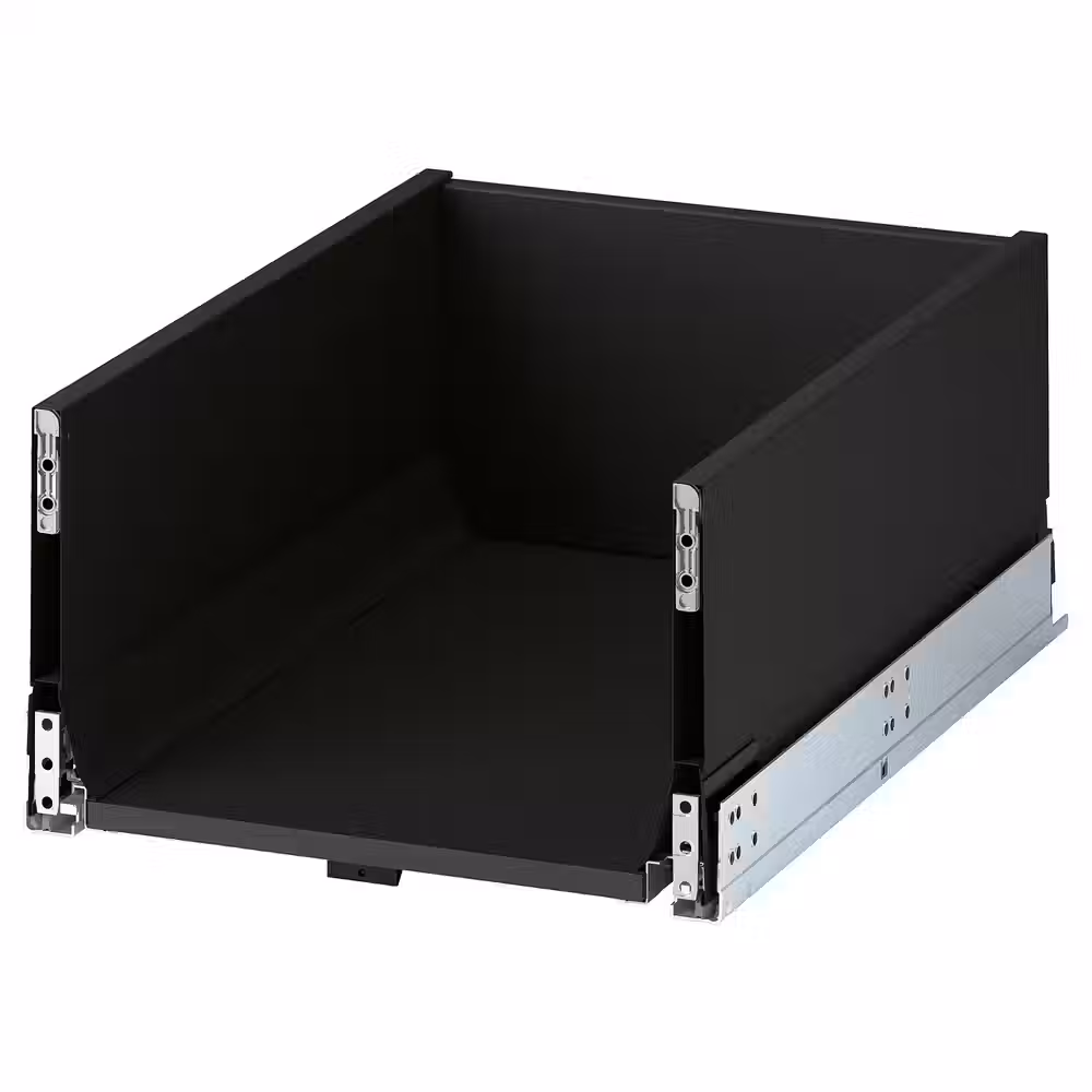 KNIVSHULT Ящик, высокий - темно-серый 40x60 см - фото 1