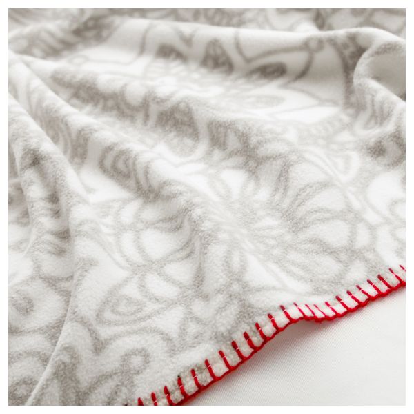 Детское одеяло ВЭНСКАПЛИГ, серый (120x180 см) - схема-чертеж с размерами