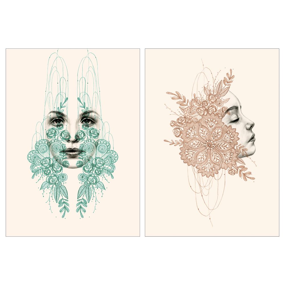 Постер, Лицо, 50x70 см IKEA DRÖMBILD ДРЁМБИЛЬД 604.964.89 - фото 1