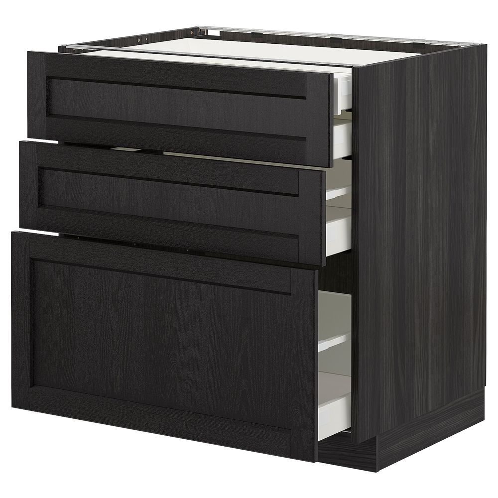 IKEA, вид спереди - схема-чертеж с размерами