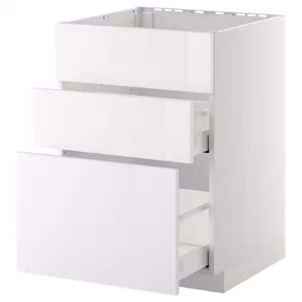METOD / MAXIMERA Напольн шк п-мойку+3фрнт пнл/2ящ - фото 1