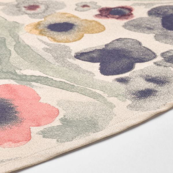 Скатерть, 150 см, с рисунком цветок/разноцветный IKEA SOMMARFLOX 205.492.96 - фото 4