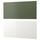 Настенная панель ЛИЗЕКИЛЬ, двусторонний белый, зелено-серый (120x55 см)