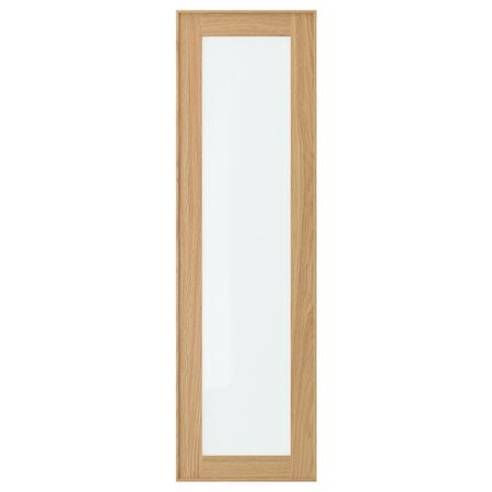 Стеклянная дверь, дуб 30x100 см IKEA EKESTAD ЭКЕСТАД 603.671.14