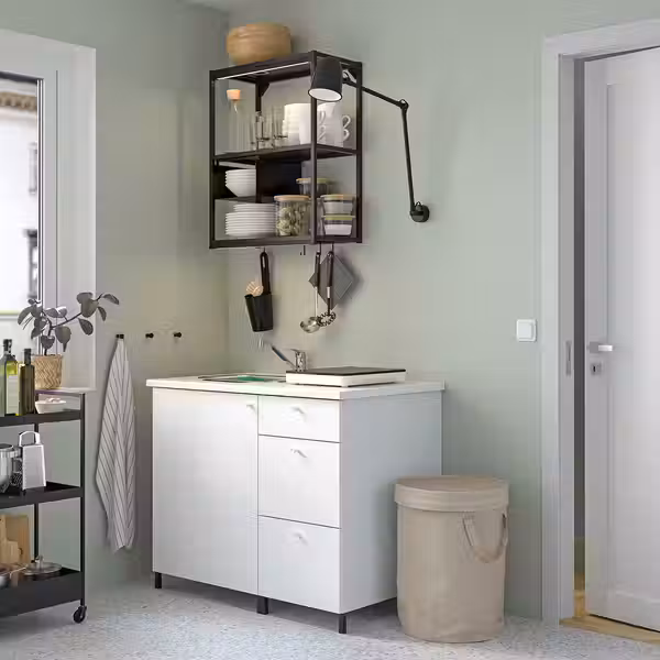 DIMPA Сортировочный мешок с крышкой - светлый серо-бежевый 50 л - фото 3