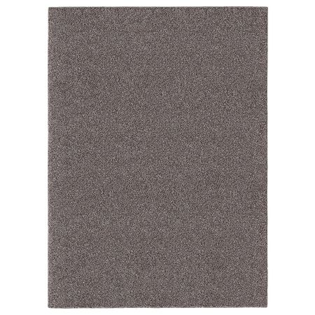 Ковер, длинный ворс, коричневый 133x180 см IKEA ALLERSLEV АЛЛЕРСЛЕВ 203.980.42