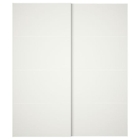 Пара раздвижных дверей МЕХАМН, белый