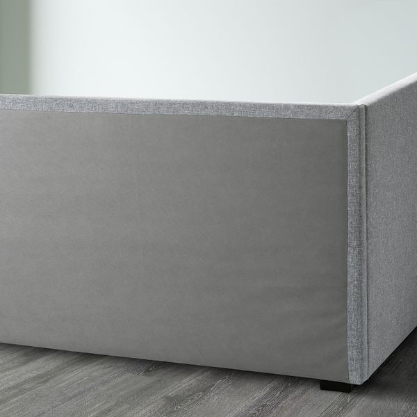 Кровать-кушетка, лерхага светло-серый 80x200 см IKEA NÄRSNES НЭРСНЕС 504.756.80 - фото 4