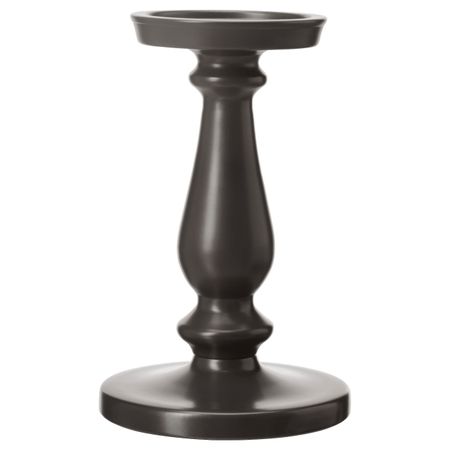 Подсвечник для формовой свечи, серый 21 см IKEA ERSÄTTA ЭРСЕТТА 903.804.49