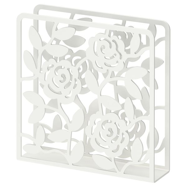 Салфетница, белый 16x16 см IKEA LIKSIDIG ЛИКСИДИГ 603.721.01 - фото 1