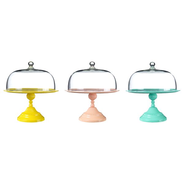 Сервировочная подставка с крышкой КЭККЛИНГ, разные цвета (27 см) - фото 1