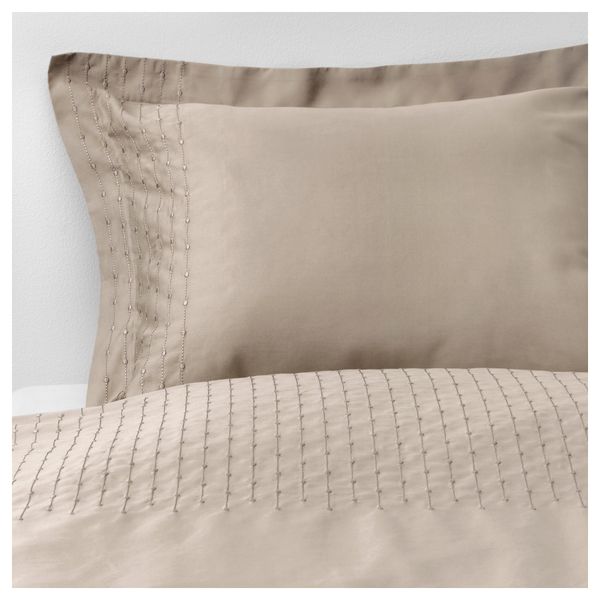 Пододеяльник и 1 наволочка ПРАКТВИВА, бежевый - фото 2