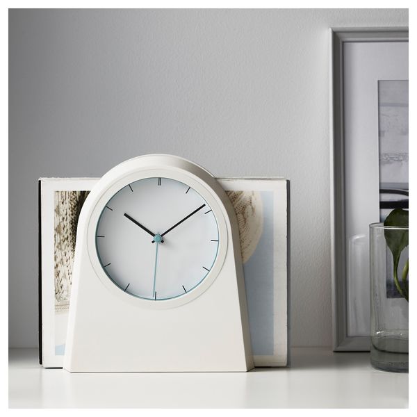 Настенные часы ПОФФАРЕ, белый - фото 4