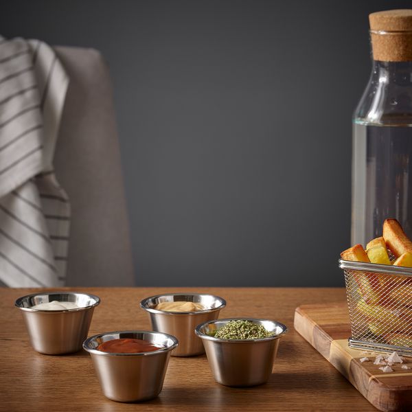 Миска для соуса, комплект из 4 шт., нержавеющая сталь IKEA GRILLTIDER ГРИЛЛЬТИДЕР 005.422.48 - фото 5