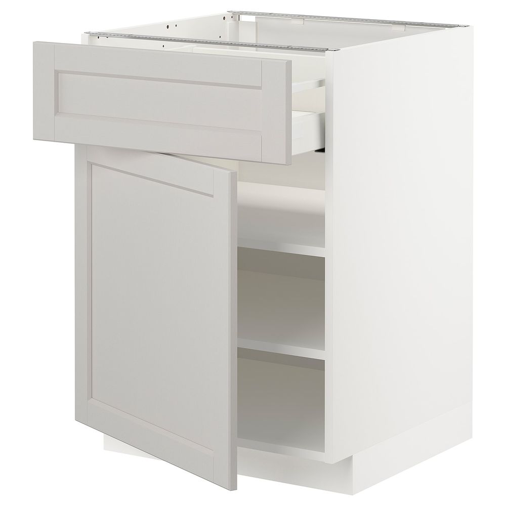 IKEA, вид спереди - схема-чертеж с размерами
