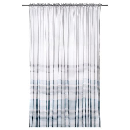 Гардина, 1 шт., разноцветный 300x270 см IKEA LINBJÖRG ЛИНБЬЁРГ 904.828.29