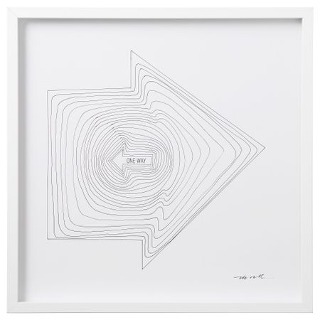 Картина ОНСКЕДРОМ, стрелка (52x52 см)